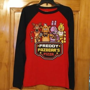 NWT FNAF long sleeve shirt 14/16